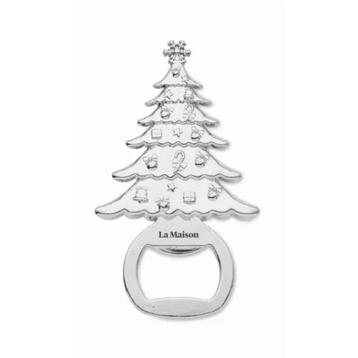 Gift Campaign Apribottiglie promozionale in lega di zinco a forma di albero Natale> Apribottiglie Personalizzati|Gadget Natalizi