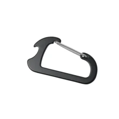 Gift Campaign Apribottiglie promozionale a forma di moschettone d'alluminio AluClip> Apribottiglie Personalizzati