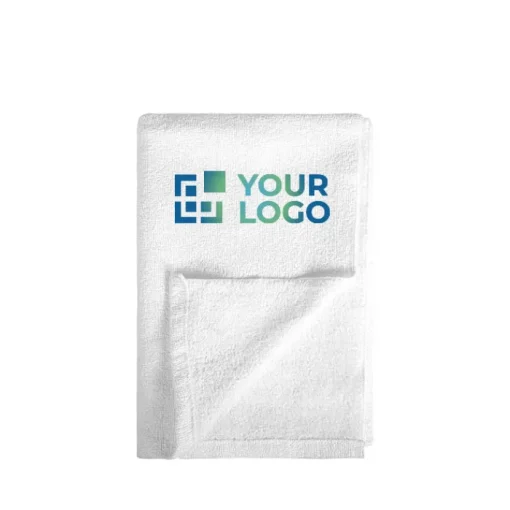 Gift Campaign Asciugamani spiaggia bianchi 300 gr/m2 lato in spugna Sublim Sunny> Teli Mare|Asciugamani Personalizzati