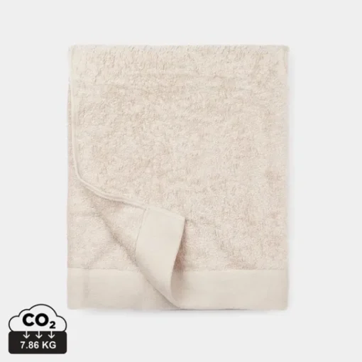 Gift Campaign Asciugamano con logo in cotone naturale 90x150cm FreshFiber Large> Asciugamani Personalizzati