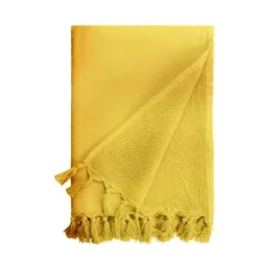 Gift Campaign Asciugamano con nappine in cotone e poliestere da 320 g/m2> Teli Mare|Asciugamani Personalizzati