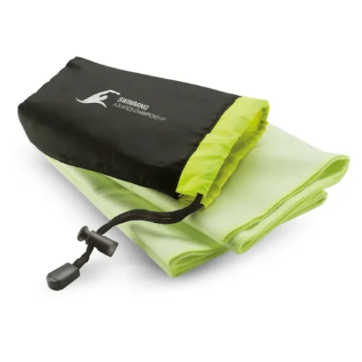 Gift Campaign Asciugamano palestra più colori con sacchetto a coulisse Runclub> Gadget Palestra|Asciugamani Sportivi