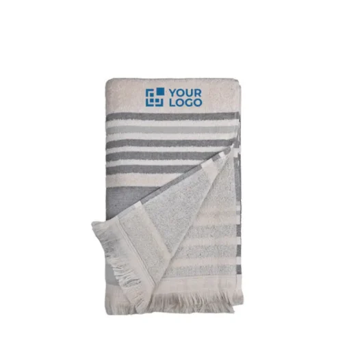 Gift Campaign Asciugamano promozionale con logo in cotone 340 g/m2 Holidays> Teli Mare|Asciugamani Personalizzati