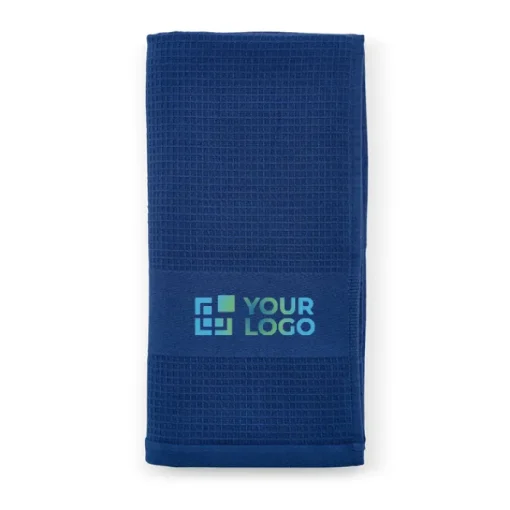 Gift Campaign Asciugamano trama a nido d'ape 90 x 150cm in cotone riciclato 500 g/m2> Asciugamani Personalizzati