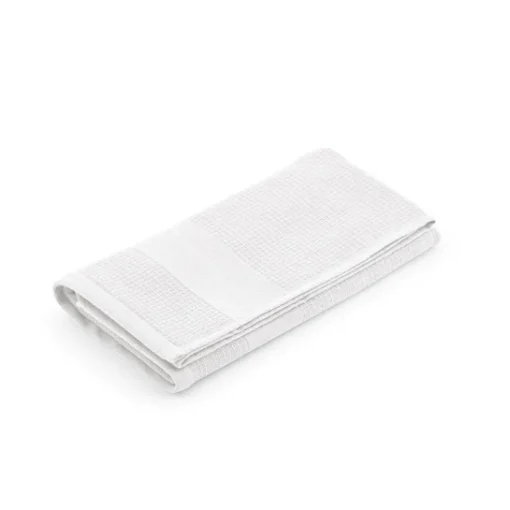 Gift Campaign Asciugamano trama a nido d'ape 30 x 50 cm in cotone riciclato 500g/m2> Asciugamani Personalizzati