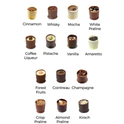 Gift Campaign Assortimento di 16 cioccolatini belga della Noble in scatola></noscript> Cioccolatini