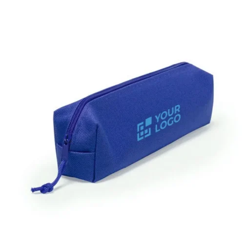 Gift Campaign Astucci con logo poliestere dai colori brillanti 600D Classic> Gadget Per La Scuola|Astucci
