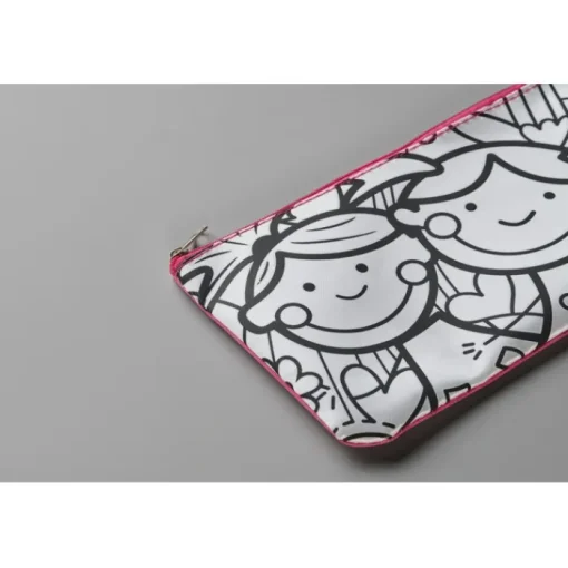 Gift Campaign Astuccio con disegno prestampato su lato colorabile con 4 pennarelli> Astucci