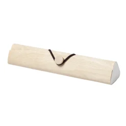 Gift Campaign Astuccio in legno con chiusura a fascia elastica con 5 accessori Wood><noscript><img width=