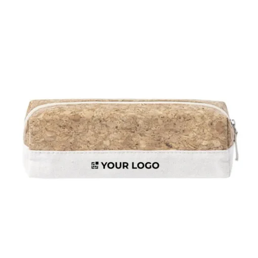 Gift Campaign Astuccio in sughero e cotone grezzo con logo Natural Cork> Astucci