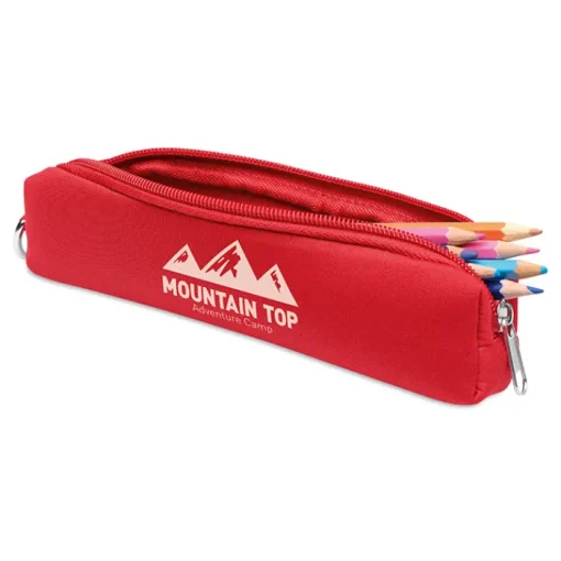 Gift Campaign Astuccio personalizzato in spugna con moschettone Click> Regali Per Bambini|Astucci