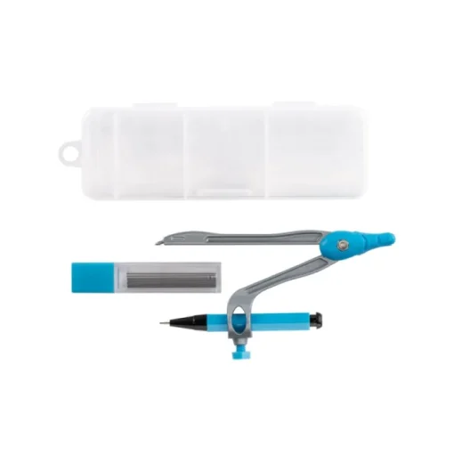 Gift Campaign Astuccio rigido con compasso, portamine e 10 mine da 0.5 College> Astucci