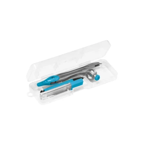 Gift Campaign Astuccio rigido con compasso, portamine e 10 mine da 0.5 College> Astucci