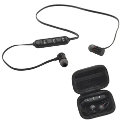 Gift Campaign Auricolari bluetooth 4.1 con custodia e batteria da 50mAh Acoustics></noscript> Auricolari Personalizzati
