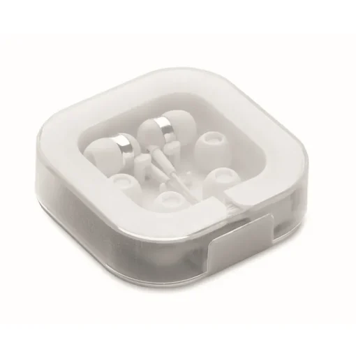 Gift Campaign Auricolari con isolamento acustico in scatola con supporto per telefono> Auricolari Personalizzati