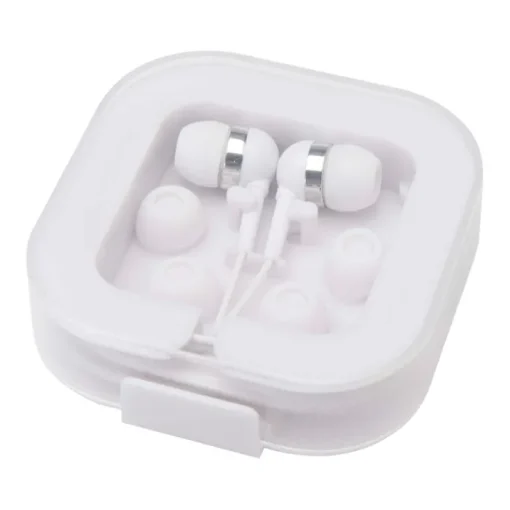Gift Campaign Auricolari confortevoli USB C con custodia in plastica riciclata> Auricolari Personalizzati
