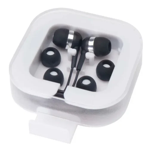 Gift Campaign Auricolari confortevoli USB C con custodia in plastica riciclata> Auricolari Personalizzati
