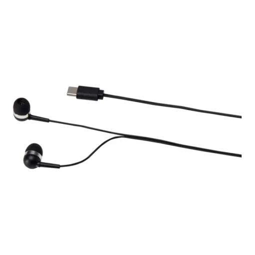 Gift Campaign Auricolari confortevoli USB C con custodia in plastica riciclata> Auricolari Personalizzati