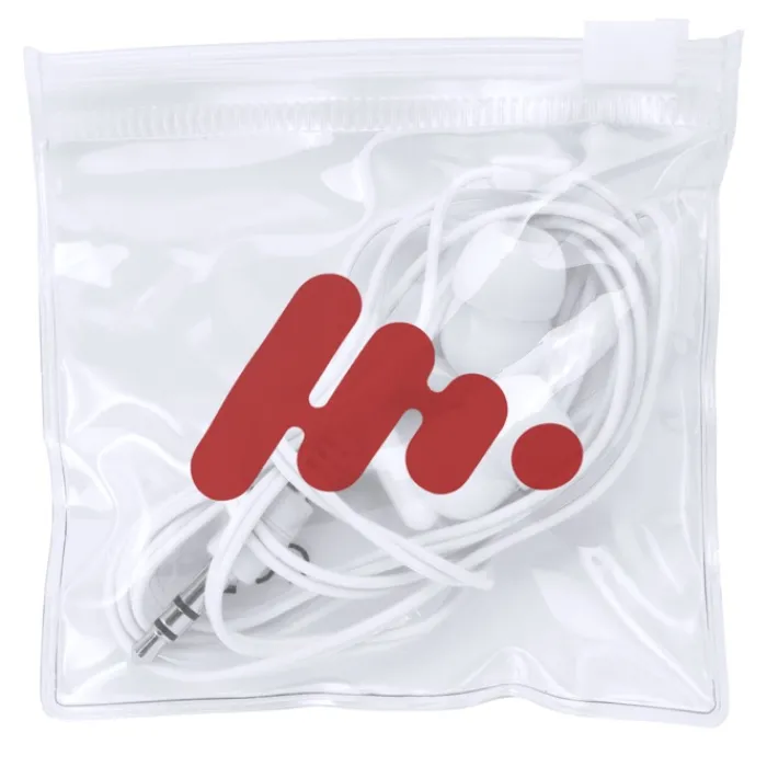 Gift Campaign Auricolari di vari colori con connettore Jack 3.5mm> Auricolari Personalizzati