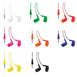 Gift Campaign Auricolari di vari colori con connettore Jack 3.5mm></noscript> Auricolari Personalizzati