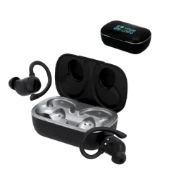 Gift Campaign Auricolari ergonomici che si adattano intorno all'orecchio></noscript> Auricolari Personalizzati