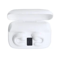 Gift Campaign Auricolari Open Ear con custodia che funge da powerbank da 1.200mAh> Power Bank Personalizzati|Auricolari Personalizzati