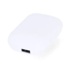 Gift Campaign Auricolari Open Ear con custodia che funge da powerbank da 1.200mAh></noscript> Power Bank Personalizzati|Auricolari Personalizzati