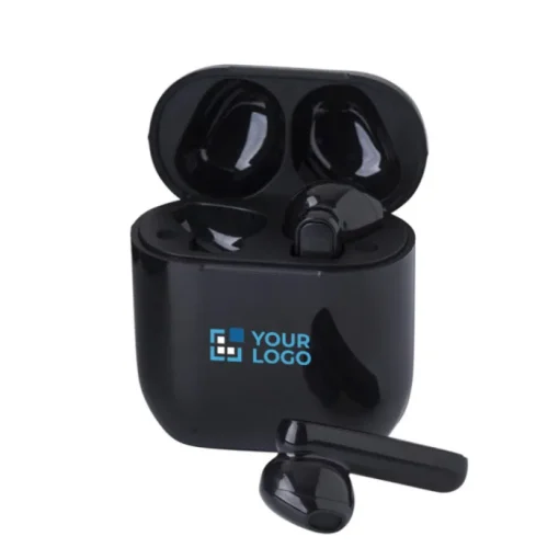 Gift Campaign Auricolari presentati in astuccio coordinato con caricatore USB-C> Auricolari Personalizzati