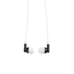 Gift Campaign Auricolari promozionali con cavetto in astuccio triangolare Bass> Auricolari Personalizzati
