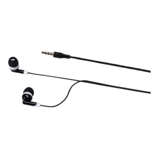 Gift Campaign Auricolari semplici con connettore audio e custodia triangolare> Auricolari Personalizzati