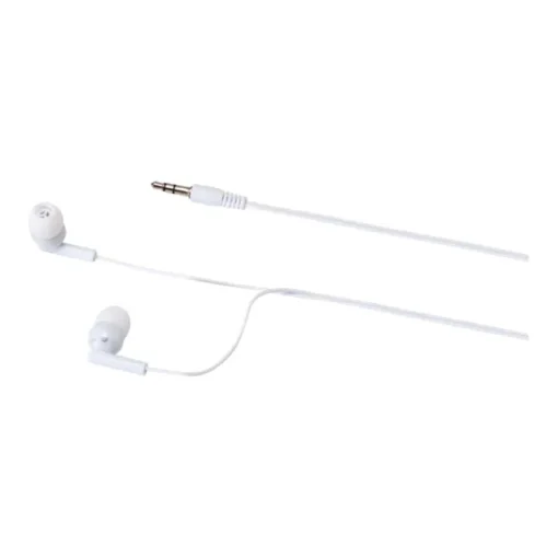 Gift Campaign Auricolari semplici con connettore audio e custodia triangolare> Auricolari Personalizzati