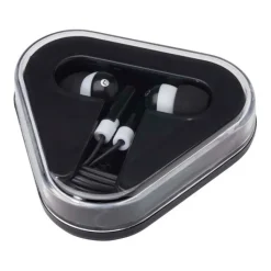 Gift Campaign Auricolari semplici con connettore audio e custodia triangolare></noscript> Auricolari Personalizzati