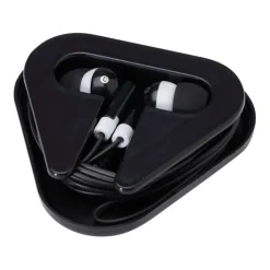 Gift Campaign Auricolari semplici con connettore audio e custodia triangolare></noscript> Auricolari Personalizzati