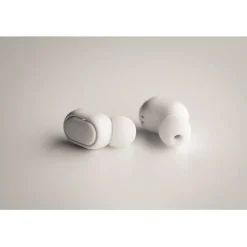 Gift Campaign Auricolari senza fili personalizzati con logo in ABS riciclato Ring></noscript> Auricolari Personalizzati