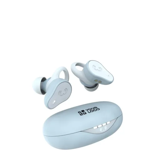 Gift Campaign Auricolari sportivi in custodia ovale Fresh 'n Rebel> Auricolari Personalizzati