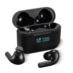 Gift Campaign Auricolari True Wireless Stereo in custodia di ricarica nera></noscript> Auricolari Personalizzati