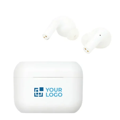 Gift Campaign Auricolari True Wireless di qualità personalizzabili con logo Braavos> Gadget Palestra|Auricolari Personalizzati