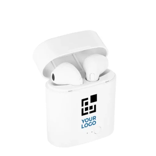Gift Campaign Auricolari True Wireless personalizzati in ABS con microfono Pop> Gadget Palestra|Auricolari Personalizzati