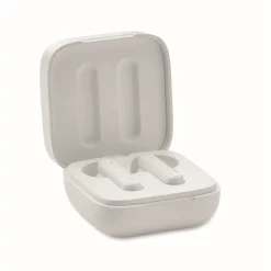 Gift Campaign Auricolari TWS 5.3 con microfono e scatolina in ABS con dettaglio nero> Auricolari Personalizzati