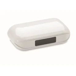 Gift Campaign Auricolari TWS in ABS riciclato in custodia con display LCD> Auricolari Personalizzati