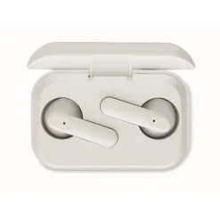 Gift Campaign Auricolari TWS in ABS riciclato in custodia con display LCD></noscript> Auricolari Personalizzati
