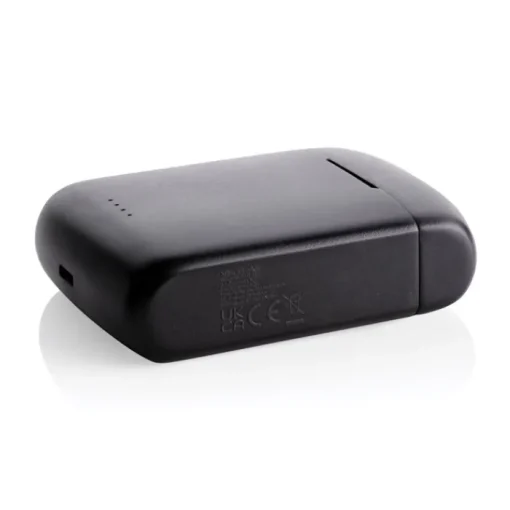 Gift Campaign Auricolari wireless con pannello solare nella custodia e BT 5.3> Auricolari Personalizzati