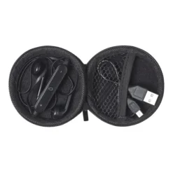 Gift Campaign Auricolari wireless da personalizzare con custodia rotonda Zipper Case> Auricolari Personalizzati