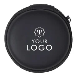 Gift Campaign Auricolari wireless da personalizzare con custodia rotonda Zipper Case></noscript> Auricolari Personalizzati
