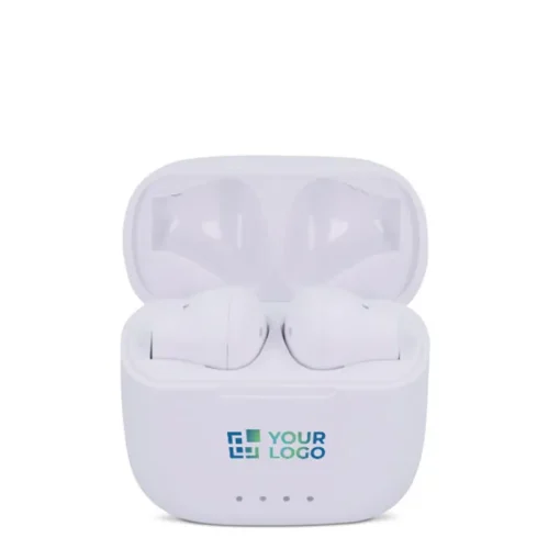 Gift Campaign Auricolari wireless ergonomici in custodia personalizzabile> Auricolari Personalizzati
