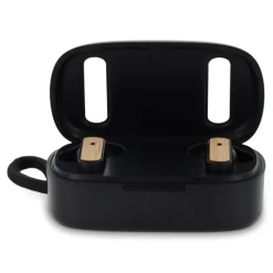 Gift Campaign Auricolari wireless in ABS con dettagli in bambù con custodia abbinata></noscript> Auricolari Personalizzati