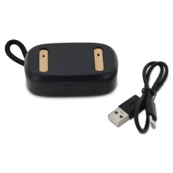 Gift Campaign Auricolari wireless in ABS con dettagli in bambù con custodia abbinata></noscript> Auricolari Personalizzati