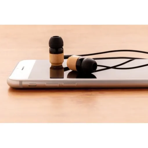 Gift Campaign Auricolari wireless in ABS e bambù con estremità magnetiche Bamboo> Auricolari Personalizzati