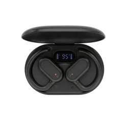 Gift Campaign Auricolari wireless in ABS riciclato con microfono per chiamate BT 5.3></noscript> Auricolari Personalizzati
