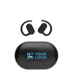 Gift Campaign Auricolari wireless in ABS riciclato con microfono per chiamate BT 5.3></noscript> Auricolari Personalizzati